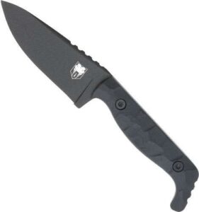 CobraTec Kingpin Knife Fixed Blade Black