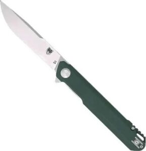 CobraTec Monarch G-10 Folder Knife Folding Blade Green