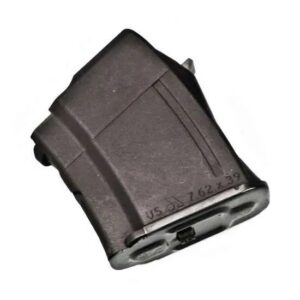 Ars Magazine AK47 7.62X39 Black Poly Metal Lug 10-Round USA