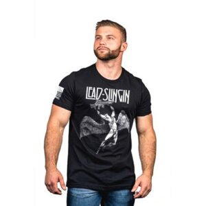 Nine Line Apparel Mens Tshirt Zepplin Black M