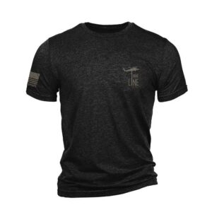 Nine Line Apparel Line Tactical Trash Panda Black Triblend T-Shirt/ Small
