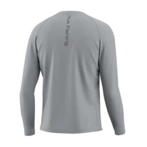 Huk Vented Pursuit Harbor Mist Ls S