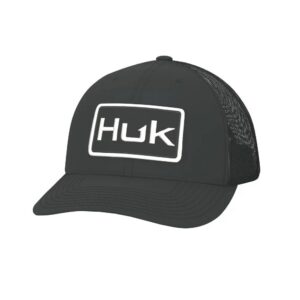 Huk Huk Logo Trucker Black