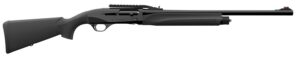 Retay USA GORSLBLK24 Gordion Slug 12 Gauge 3" 4+1 24" Black Vent Rib Barrel, Stainless Aluminum Receiver, Fixed with Pistol Grip Black Synthetic Stock