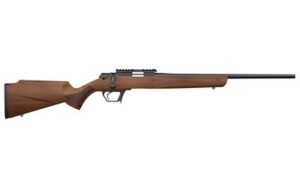 Retay USA ASD22-SWAL-16 Asend Hunter 22 LR 10+1 16" Black Heavy Barrel, Black Chrome Receiver with Picatinny Rail, Turkish Walnut Fixed Stock