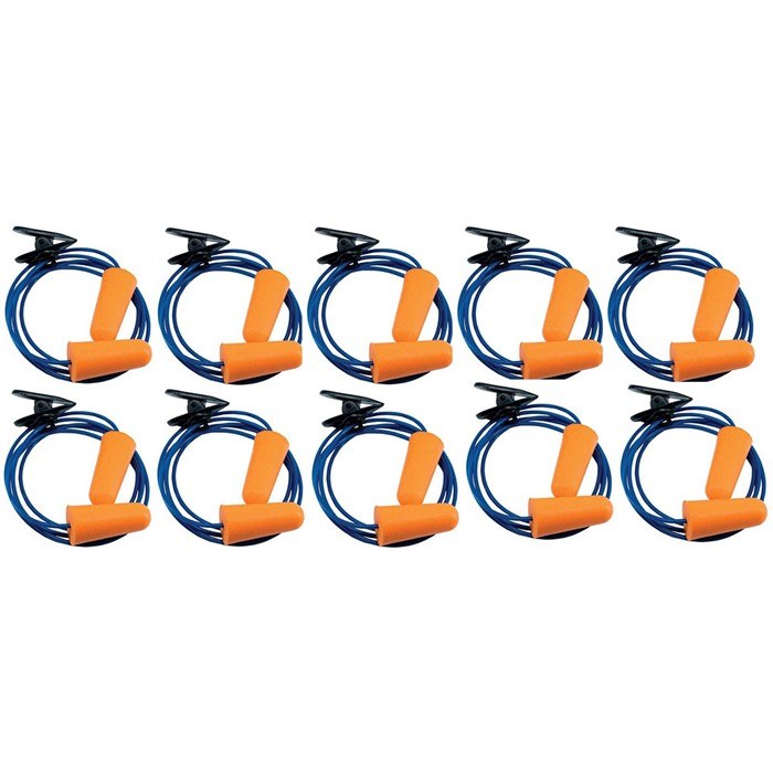 Smith & Wesson Range Plugs Range Ear Plugs 31DB Nrr 10-PACK Blue/Orange