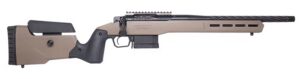 Cnc Firearms CNCFX722CM Faxon FX7 22 Creedmoor 5+1 16" Black Spiral Fluted Threaded Barrel, Black Receiver with Picatinny Rail, MDT Flat Dark Earth