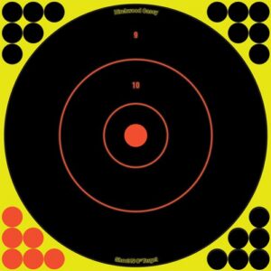 Birchwood Casey Shootnc 12IN Bullseye Target 10-Pack Unpackaged