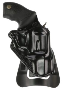 Galco SM2-158B Speed Master 2.0 Paddle OWB Black Steerhide Fits S&W J Frame M640 2.13" Right Hand