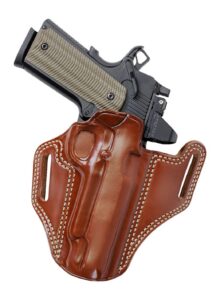 Galco CM2-213R 1911 with Wo Red Dot LH Tan