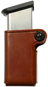 Galco SMC22 SMC Magazine Case Single Tan Leather Belt Loop Compatible with Walther P99 Belts 1.75" Wide Ambidextrous Hand