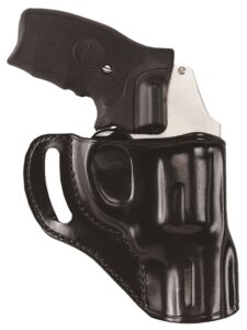 Galco HT118B Hornet OWB Black Leather Belt Slide Fits Ruger SP101 Fits Colt Cobra Right Hand
