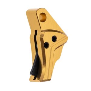 Tyrant Designs I.t.t.s. Trigger with Safety Shoe for Glock® GEN-5 Itts Trigger for Glock GEN-5 Gold with Black Screw