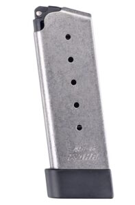 Kahr Arms K625G OEM Stainless Detachable with Grip Extension 6-Round 45 ACP for Kahr CM/PM