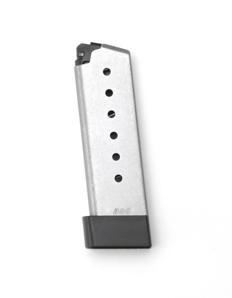 Kahr Magazine 7 Rounds 380 Acp Ss with Grip Extension Fits All P380 Models