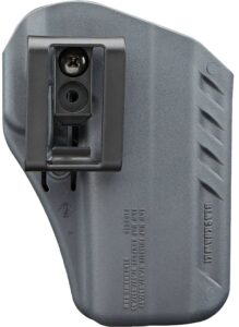 Blackhawk 417502UG A.R.C. IWB Urban Gray Polymer Belt Clip Compatible with Glock 19/23/32/45 Belt 1.50-1.75" Wide Ambidextrous