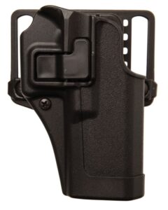 Blackhawk 410579BKR Serpa CQC OWB Size 79 Matte Black Polymer Belt Loop/Paddle Fits HK VP9/VP40 Right Hand