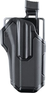 Blackhawk 419000BBR Omnivore OWB Black Plastic Belt Slide Fits Most Semi-Autos Right Hand