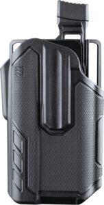 Blackhawk 419001BBR Omnivore OWB Black Polymer Belt Slide Fits Most Semi Autos with SureFire X300/X300U-A Lights Right Hand