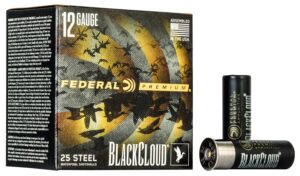 Federal PWBX1423 Black Cloud FS 12Gauge 3" 1 1/4oz 3Shot 25 per Box/10 Case