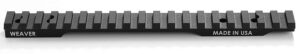 Weaver Tactical Pictny Extended Multi Slot Base Matte Black Ruger American LA Clam Pack
