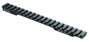 Weaver Mounts 99469 Multi-Slot Base Extended Black Anodized Aluminum Fits Ruger American Short Action