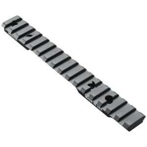 Weaver Mounts 99473 Multi-Slot Base Extended Black Anodized Aluminum Fits Browning AB3 Short Action
