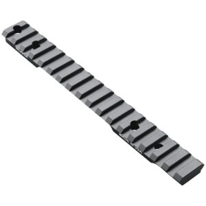 Weaver Mounts 99492 Multi-Slot Base Extended Black Anodized Aluminum Fits Extended Multi-Slot Base Short Action 20 MOA