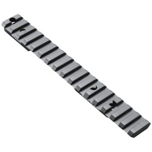 Weaver Mounts 99504 Multi-Slot Base Extended Black Anodized Aluminum Fits Remington 700 Short Action 20 MOA