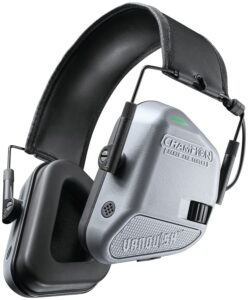 Champion Targets 40978 Vanquish Muff Over the Head Rechargeable Li-Ion Gray/Black