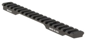 Weaver Mounts 99466 Multi-Slot Base Extended Black Aluminum Fits Savage 10 Short Action