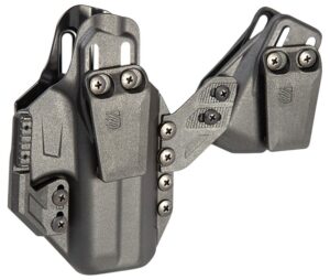 Blackhawk 416101BK Stache Premium Holster Kit IWB Black Polymer Belt Clip Compatible with Glock 26 Ambidextrous