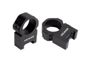 Weaver Mounts 48387 Precision Black Aluminum 30mm Tube High