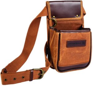 Federal Remington Accessories FPSP Premium Shell Pouch Tan Canvas