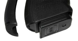 Pearce Grip PGG4MF Grip Frame Insert Compatible with Glock Gen4 & Gen5 17/18/19/22/23/24/31/32/34/35/37/38/44/45, Black Polymer