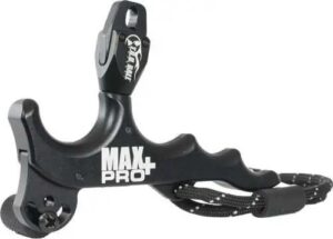 Tru Ball Max Pro Plus Release 4 Finger Black
