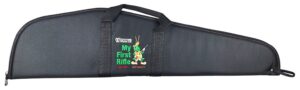 Crickett KSA035 Soft Rifle Case Black with White Logo Padded Zipper Closure 33" X 8"