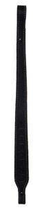 Crickett KSA800 Rifle Sling Embossed Black Leather, 23"L X 1.75" W