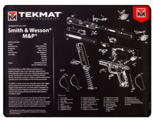 Tekmat Ultra Pistol Mat S&w M&p Black