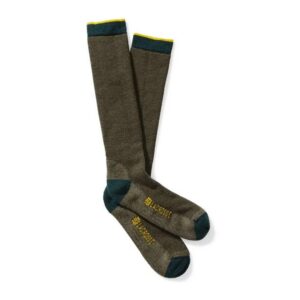Lacrosse Men's Merino Midweight Socks Over Calf Green X-Large