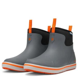 Lacrosse Alpha Deck Boot 6'' Gray/Orange Size 10