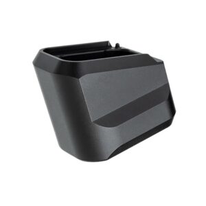 Tyrant Designs CNC TDVP9MAGEXBLACK Magazine Extension Fits H&K VP9/VP40/VP30 5-Round Black Aluminum