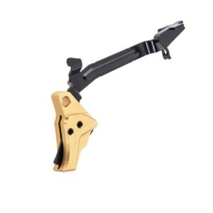 I.t.t.s. Trigger with Safety Shoe & Trigger Bar for Glock® G3/G4 Itts Trigger with Trigger Bar for Glock G3/G4 Gold/Black Screw