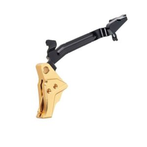 I.t.t.s. Trigger with Safety Shoe & Trigger Bar for Glock® G3/G4 Itts Trigger with Trigger Bar for Glock G3/G4 Gold/Gold Screw