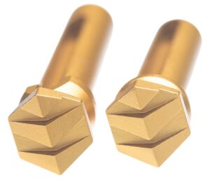 Tyrant Designs Enhanced Takedown Pins for AR-15 Enhanced Takedown Pins for AR-15 Gold