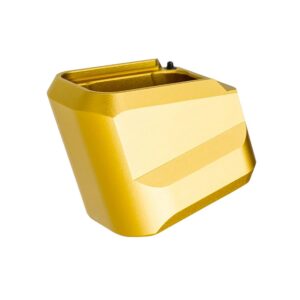 Tyrant Designs CNC TDVP9MAGEXGOLD Magazine Extension Extension Fits H&K VP9/VP40/VP30 5-Round Gold Aluminum