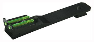 HIVIZ Green 3/8" Dovetail Rear Sight. Windage and Elevation Adjustable.
