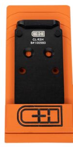 C&h Precision GLRSH V4 MIL/LEO Adapter Black Anodized Trijicon/Holosun Pattern Footprint