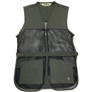Full Mesh Dual Pad Shooting Vest Full Mesh Dual Pad Shooting Vest Sage Green 2XL