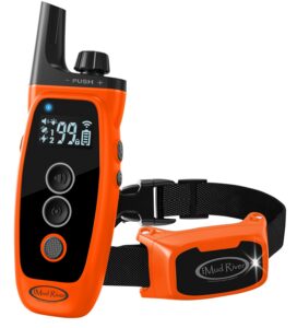 Boyt Harness 38107 MR 1000 Training Collar Dog Training Black/Orange with Remote